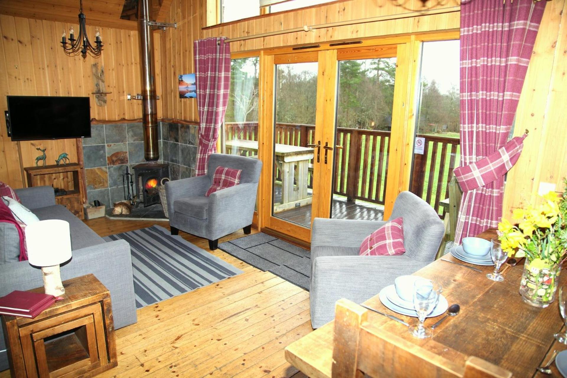 Loch Aweside Forest Cabins Dalavich Ngoại thất bức ảnh