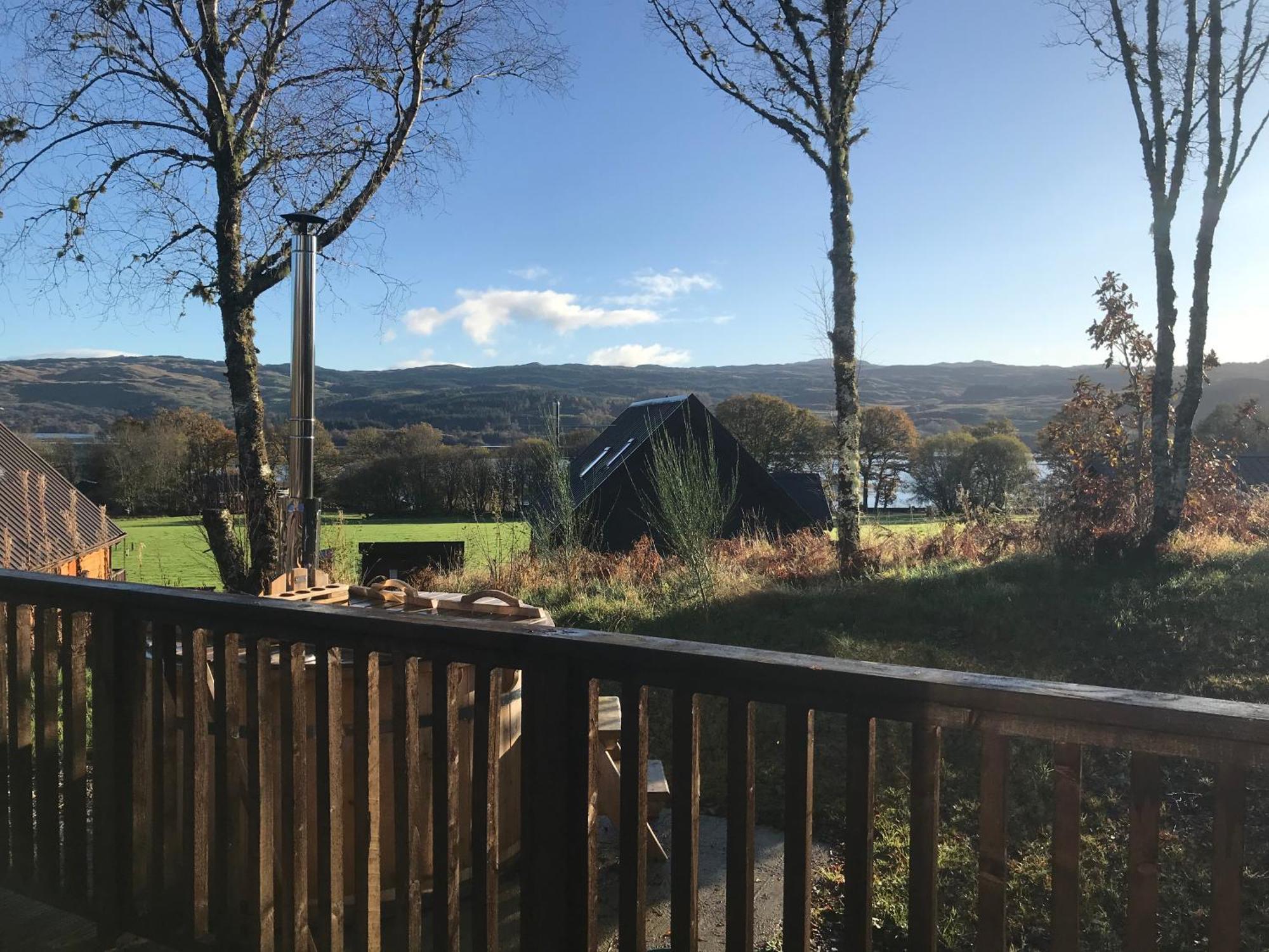 Loch Aweside Forest Cabins Dalavich Phòng bức ảnh